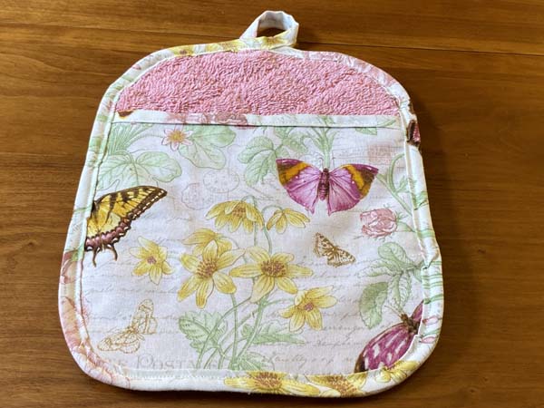 Pocket Towel Potholder 29 Closeup