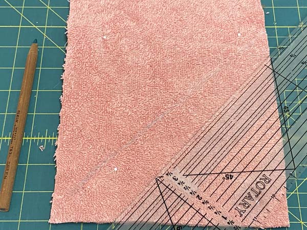 Pocket Towel Potholder 4 Mark Lines