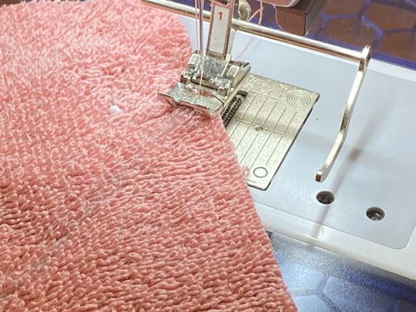 Pocket Towel Potholder 5 Quilt Lines