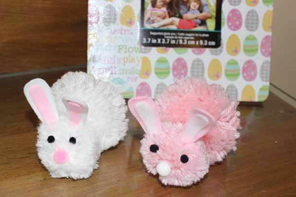 Pom Pom Bunnies Finished