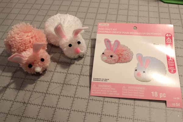 Pom Pom Bunnies Craft Kit