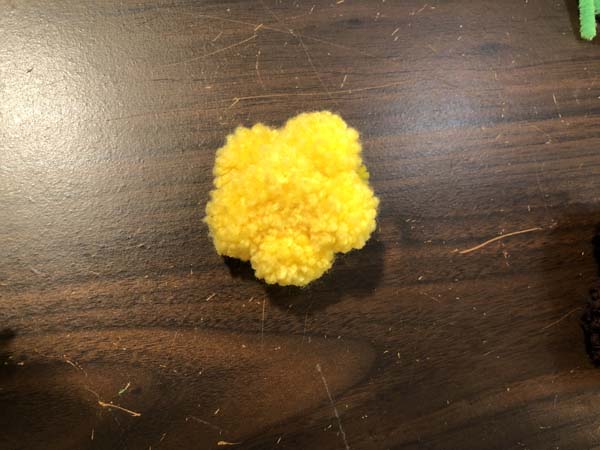 Pom pom Tree Wreath Star