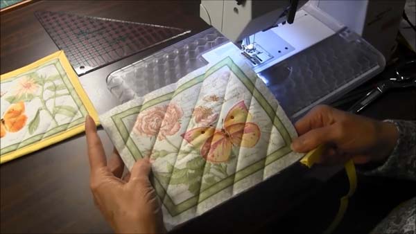 Trim and Square Potholder