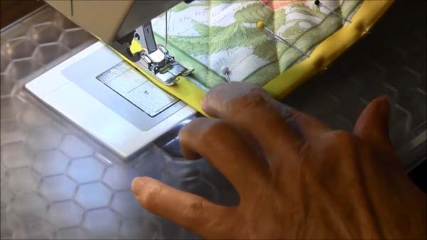 Potholder Tutorial - Edgestitch