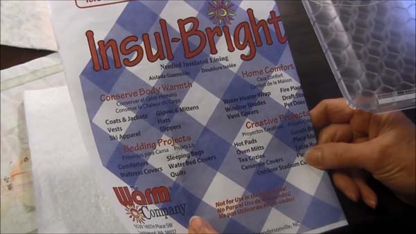 Free Potholder Pattern - Batting