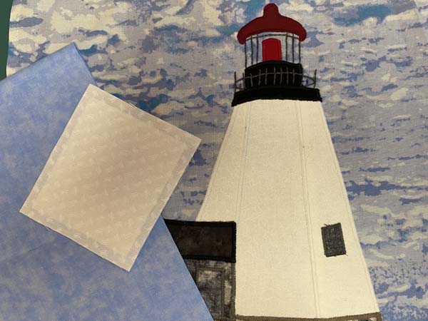 Prevent Shadowing in Applique Fabric with lining