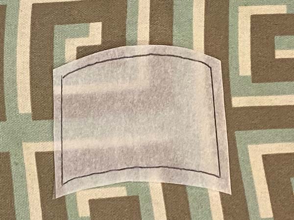 Prevent Shadowing in Applique Template