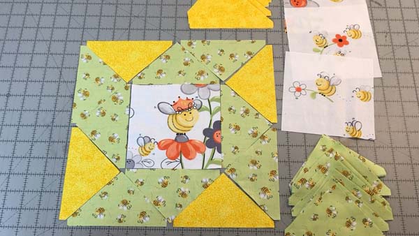 Propeller Block Showing Pieces of Block