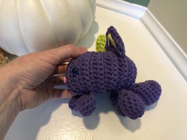 Pumpkin Cats Showing Side View