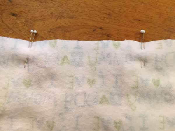 Sewing Quick Tip: Marking an Opening - Pin Placement