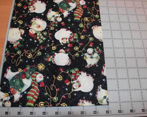 Quick Table Runner - Cut Feature Fabric