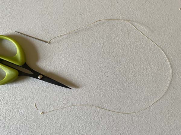 Quilters Knot Trim Excess Thread