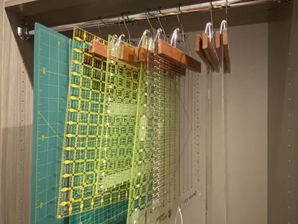 Quilters Mats stencils rulers storage