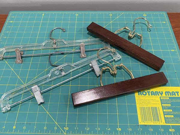 Quilters Mat and hangers