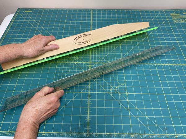 Quilters Slidelock Ruler Side Comparison