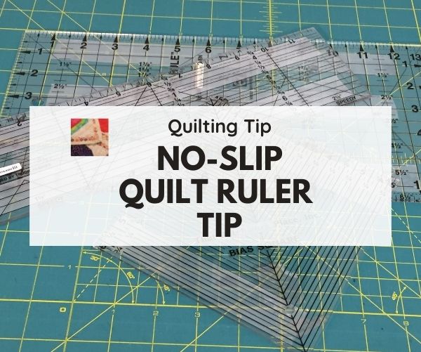 No more slips - 3 tips to keep your quilting ruler from slipping while  rotary cutting 