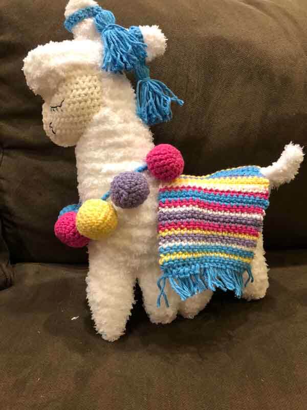 Ragdoll Llama Crochet Project