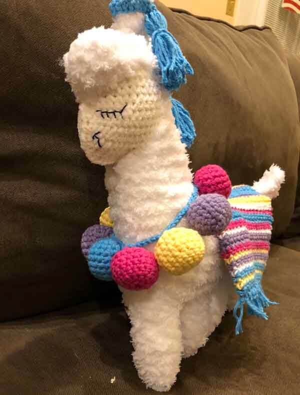 Ragdoll Llama Crochet Project