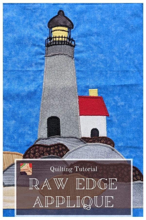 Raw Edge Web Applique Tutorial - pin