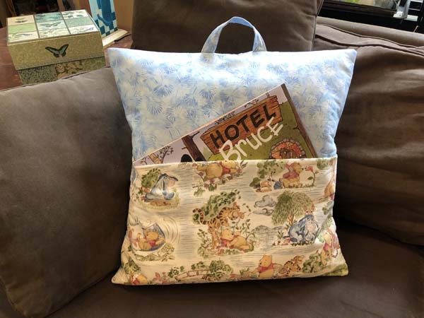 Reading Book Pillow Sample 1