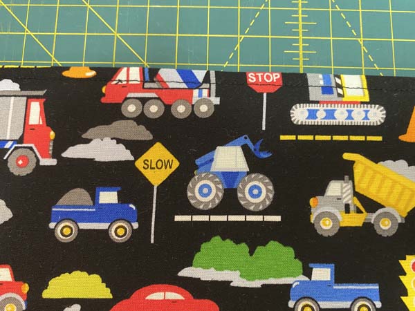 Reading Pillow Tutorial Pocket Topstitched