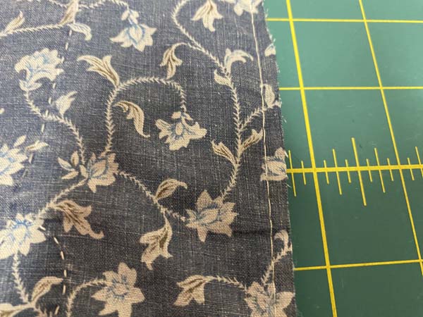 Rebind a Quilt Basting to hold layers