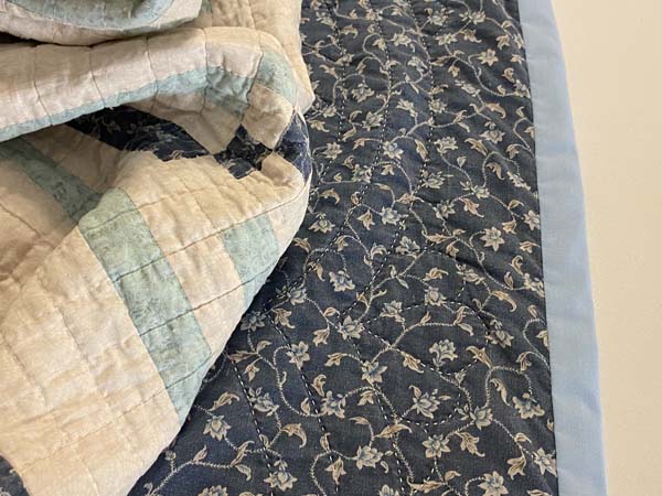 Rebind a Quilt Finished