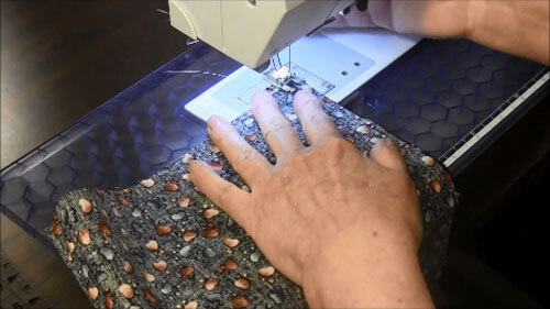 Lined Recycled Jeans Fabric Basket - Sew Lining