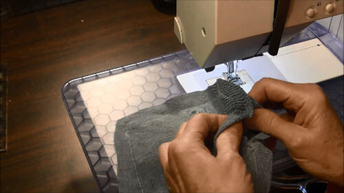 Recycled Jean Pocket Bag Tutorial - Turn Through Opening