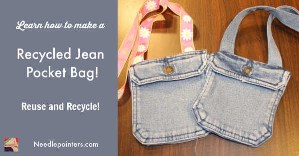 Denim Messenger Bag with Amy Barickman 