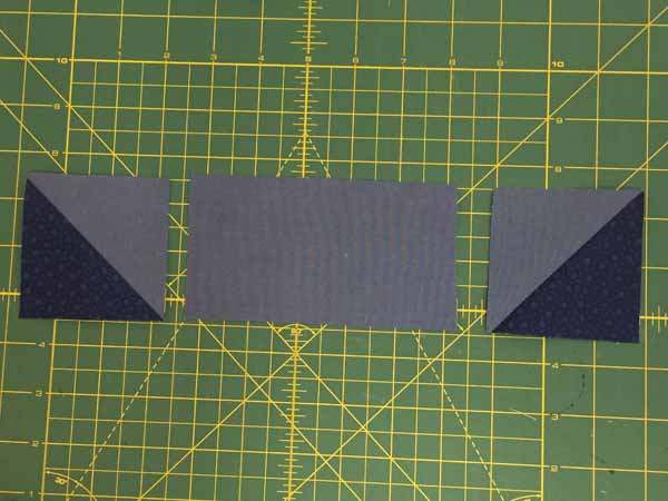 Sailboat Quilt Block - Assemble Boat