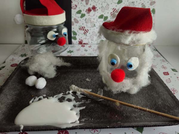 Santa Jars Glue