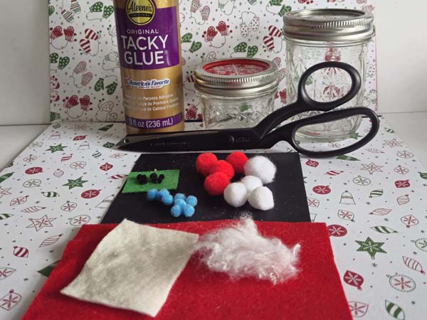Santa Jars Supplies