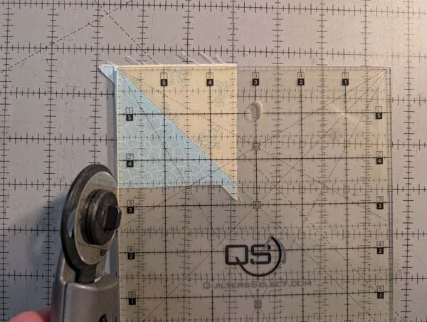 Sawtooth Star 12 Traditional Trim Blocks with Ruler