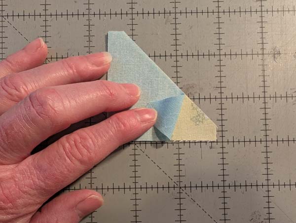 Sawtooth Star 16 Accuquilt Layer together