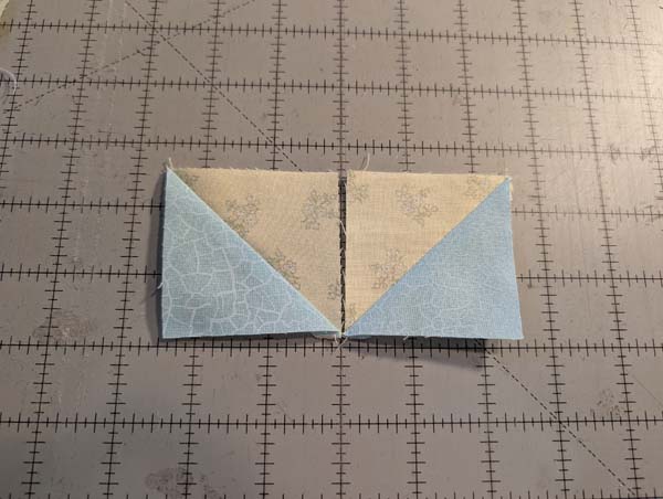 Sawtooth Star 20 Half Square triangles with v shape