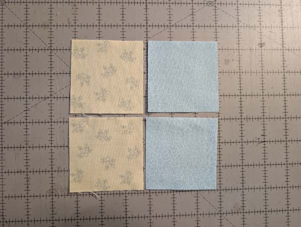 Sawtooth Star 3 Traditional Half Square Triangle Squares