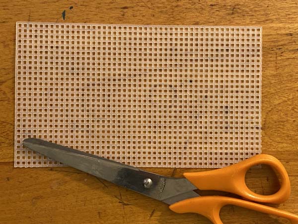 Scotch Stitch Mug Rug 3 Cut Plastic Canvas