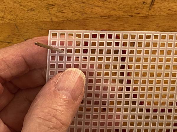 Scotch Stitch Mug Rug 4 Scotch Begin Tent Stitch