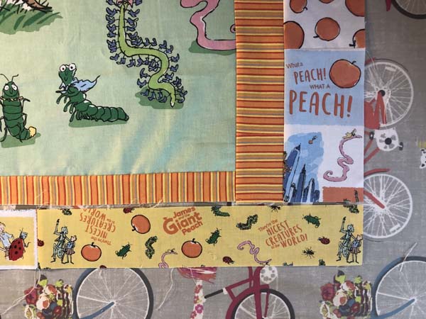 Scrappy Panel Quilt Add Bottom Border