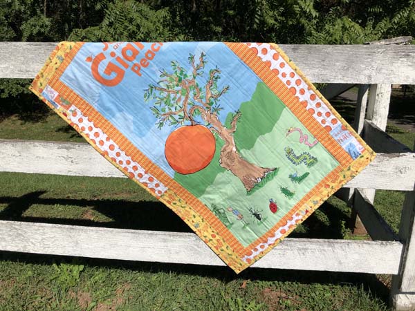 Scrappy Panel Quilt Finished 2