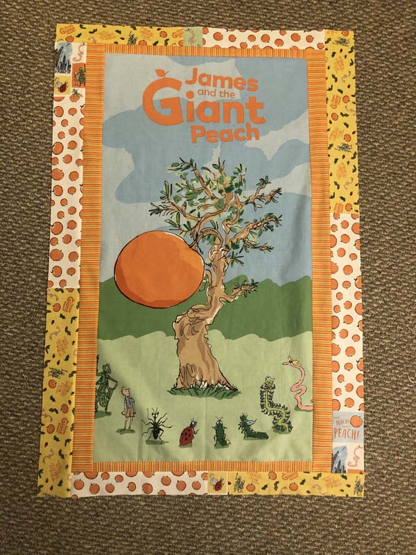 Scrappy Panel Quilt Finished Quilt Top