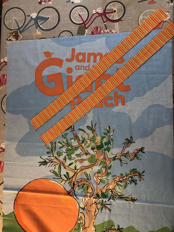 Scrappy Panel Quilt Top Bottom Borders