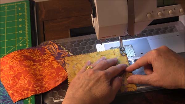 Scrappy Quilt Backing Quick Tip Sew Together Rows