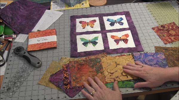 Scrappy Quilt Backing Quick Tip Supplies