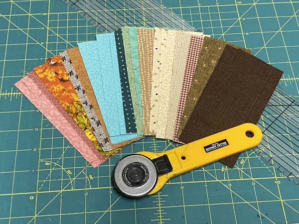 Scrappy Quilt Binding 4 Cut Scraps