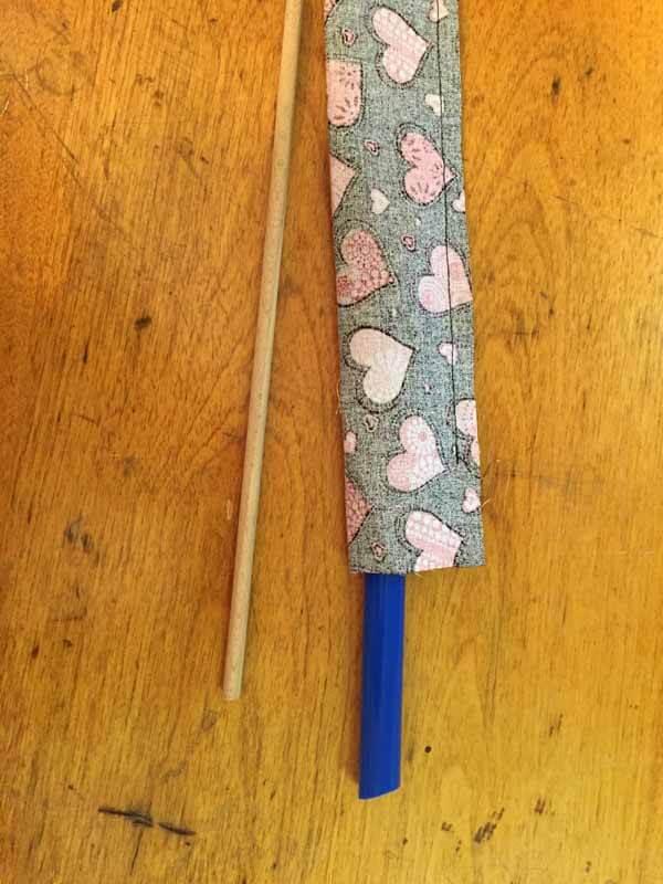 Hair Scrunchie Tutorial - Turning Tube