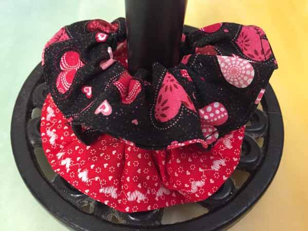 Hair Scrunchie Tutorial - Finsihed