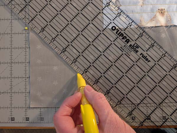 Self Bind Plush 7 mark line