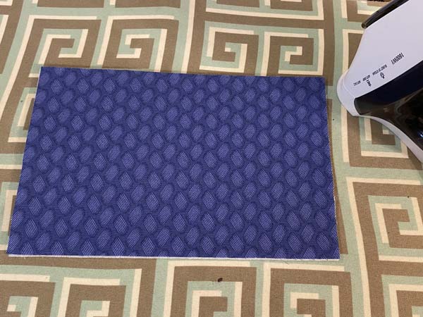 Selvage Mug Rug Backing Batting Fused